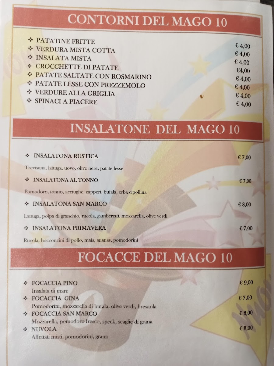 Menu Il Mago 10-6