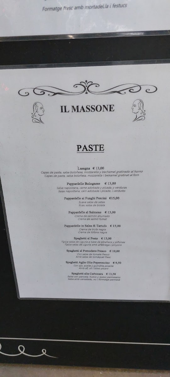 Menu Il Massone Ristorante & Pizzeria-3