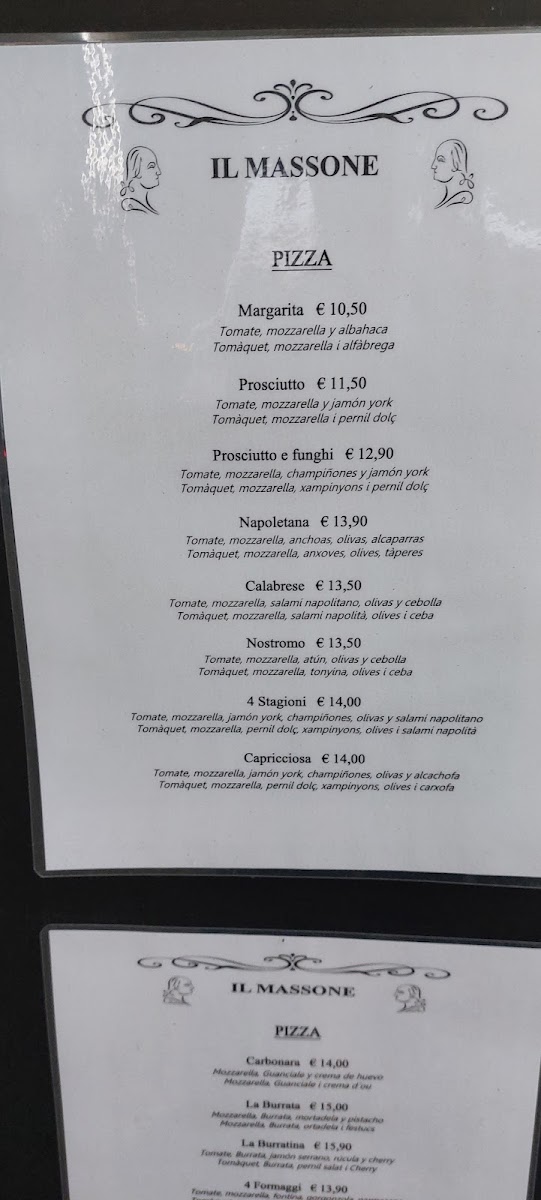 Menu Il Massone Ristorante & Pizzeria-5