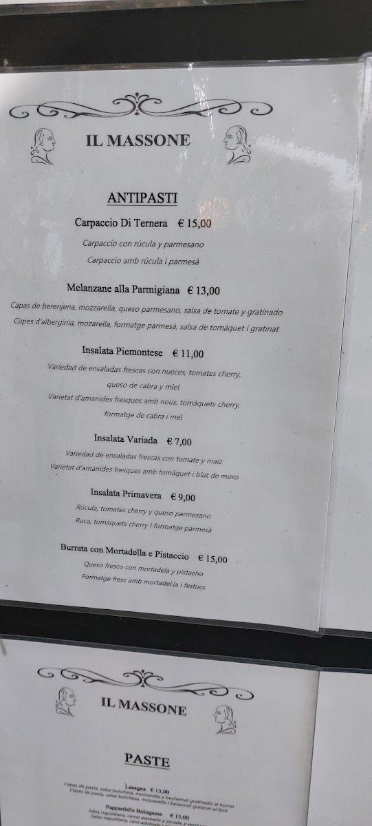 Menu Il Massone Ristorante & Pizzeria-6