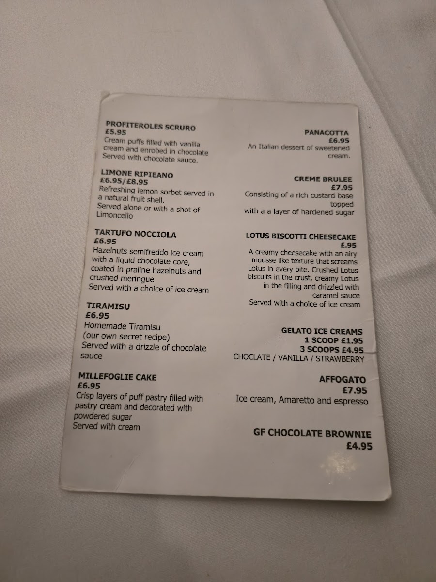 Menu Il Padrino-2