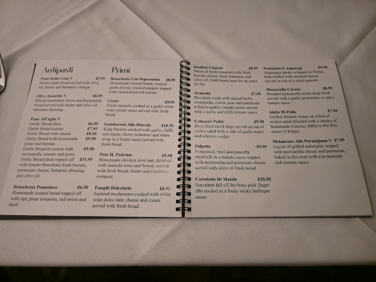 Menu Il Padrino-3