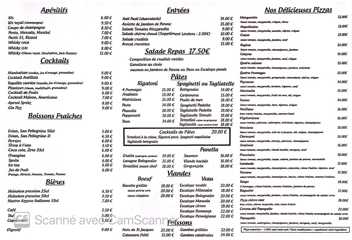 Menu Il Pappagallo-3