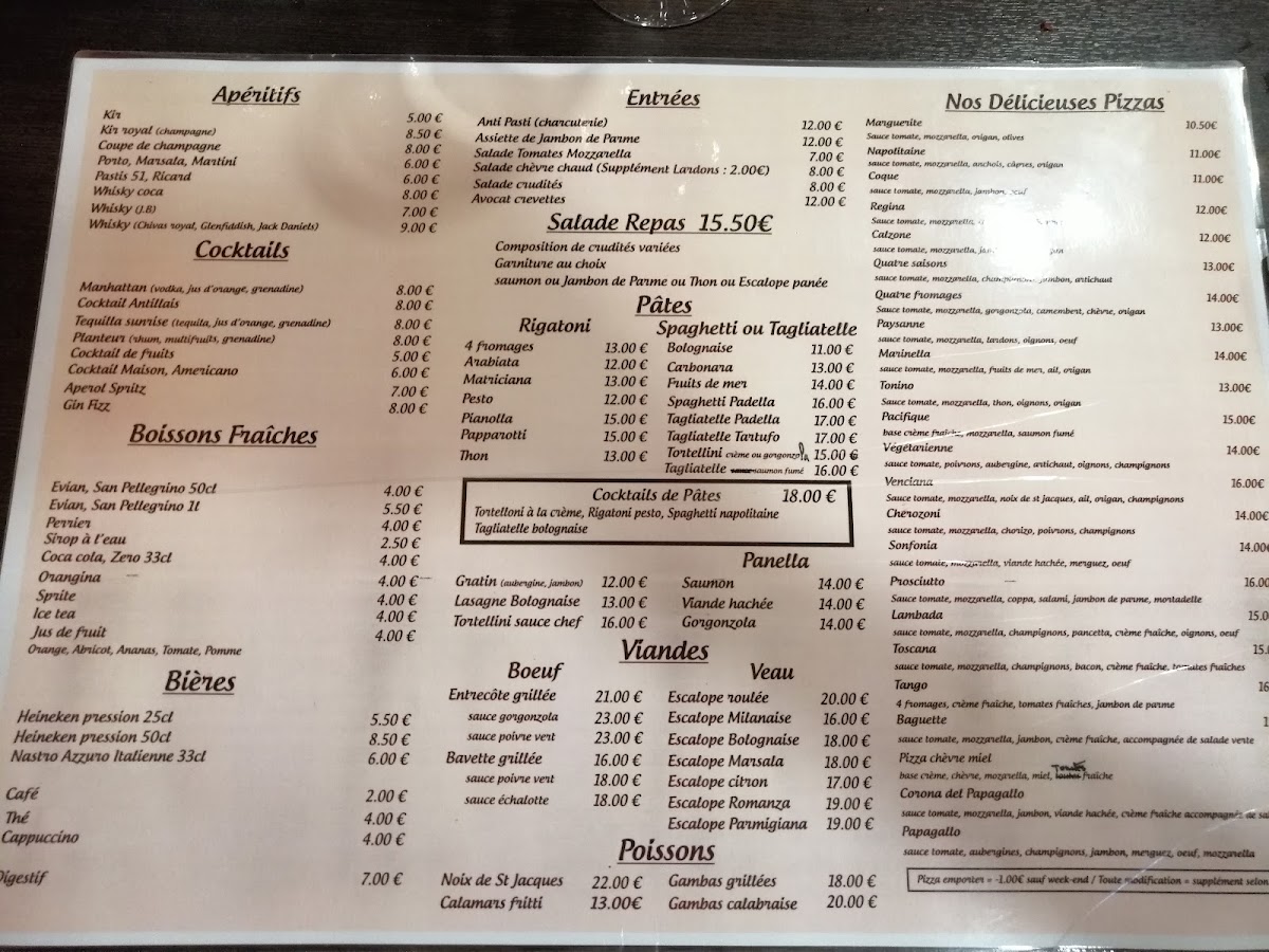 Menu Il Pappagallo-4