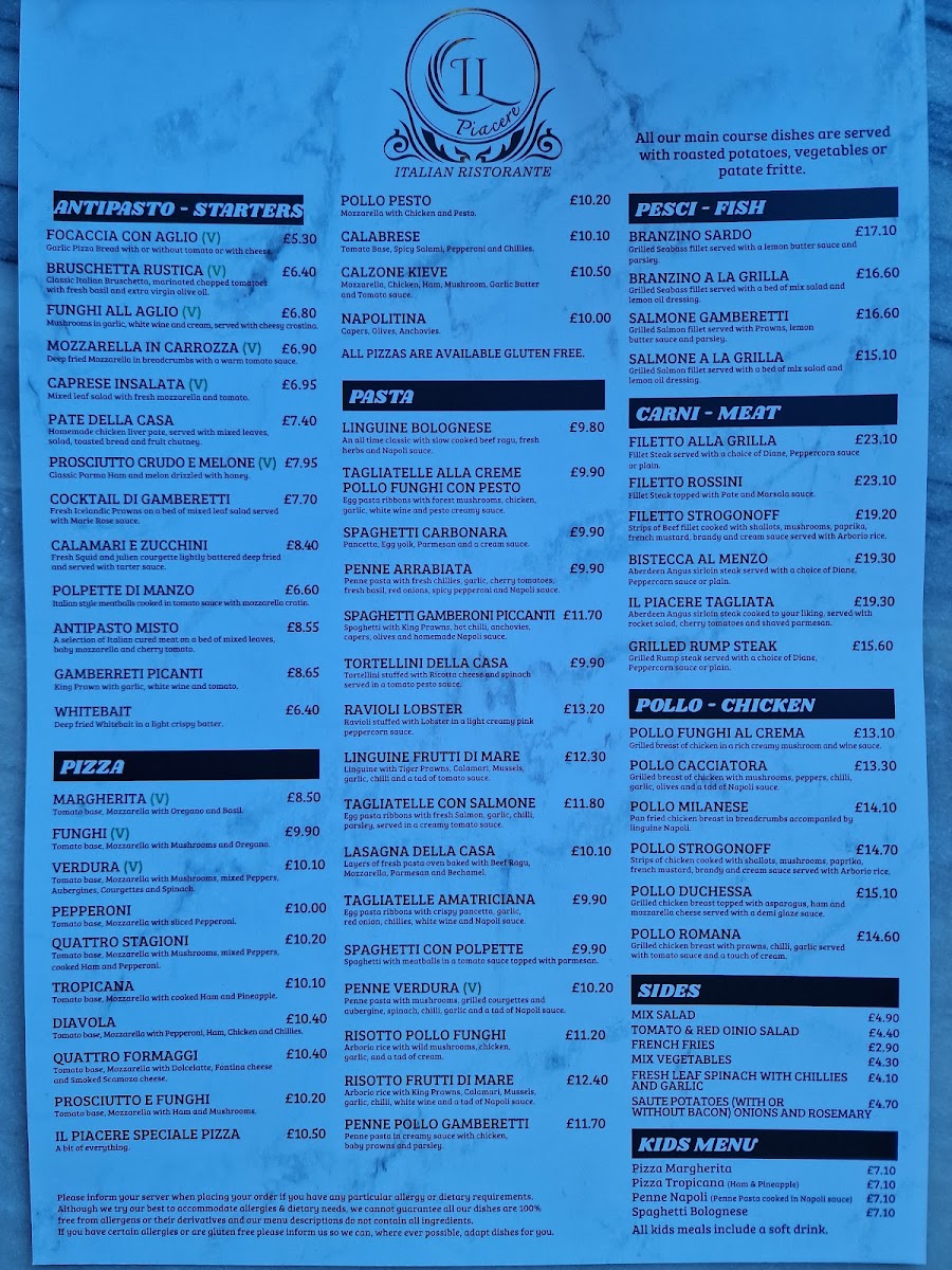 Menu Il Piacere-2