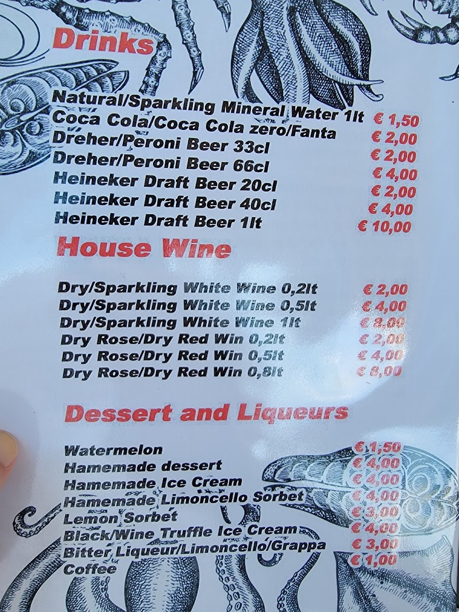 Menu Il Principe Del Mare-2