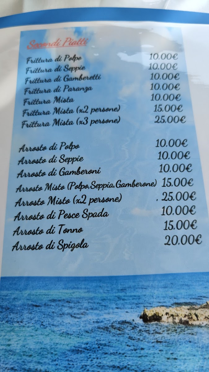 Menu Il Principe Del Mare-8