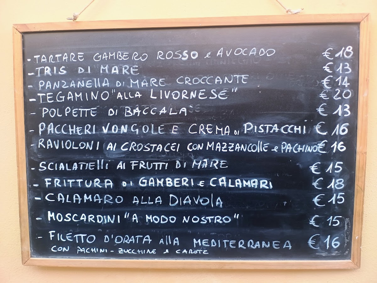 Menu Il Ristorantino Materie Prime-2