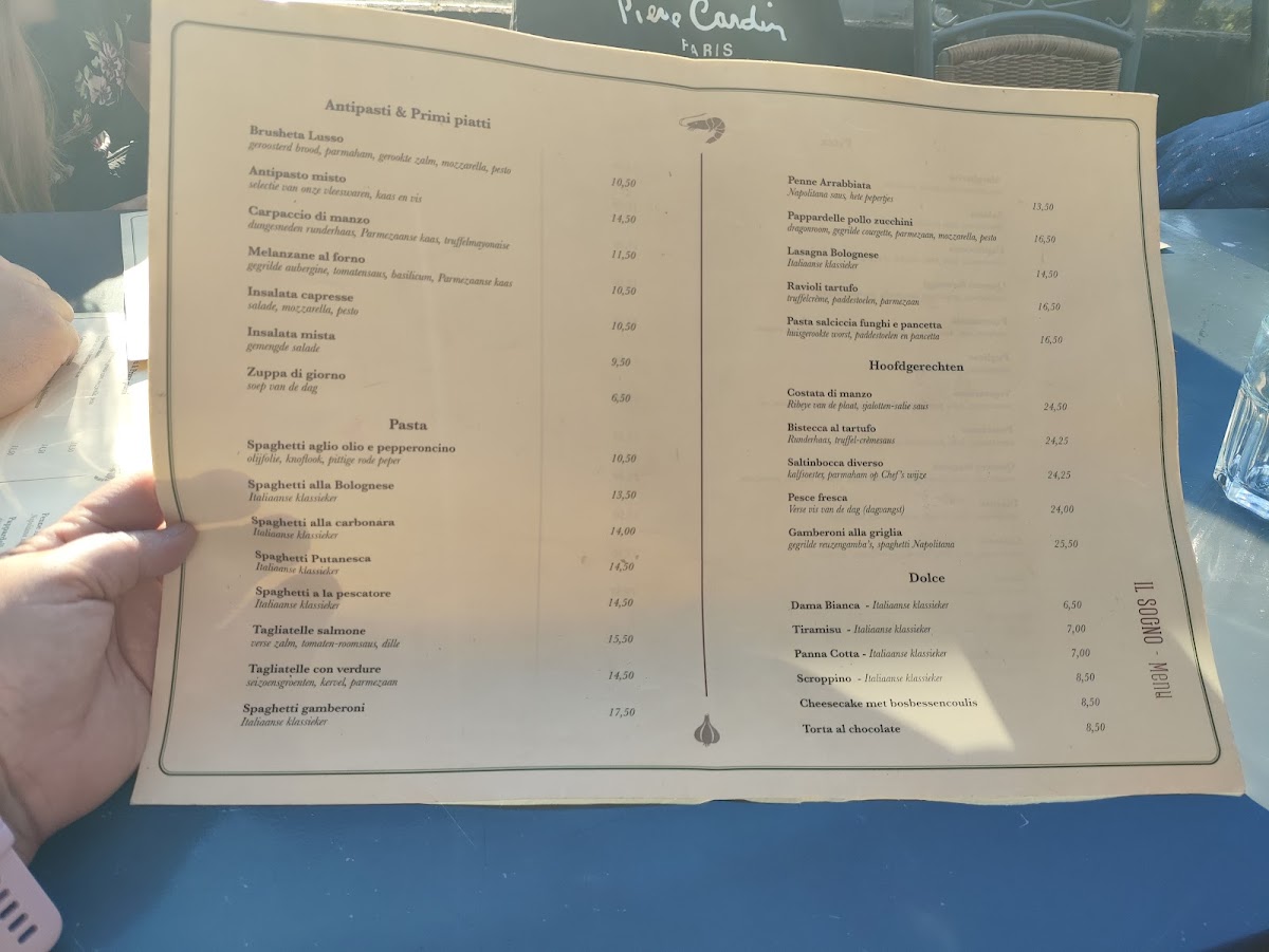 Menu Il Sogno-4