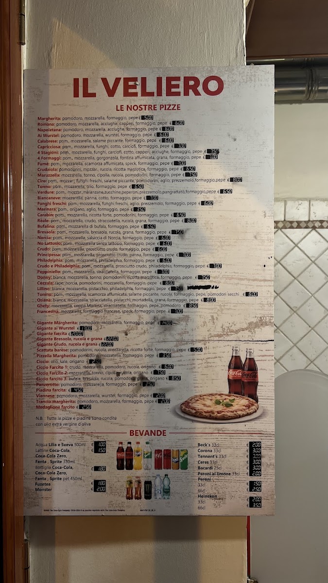 Menu Il Veliero-2