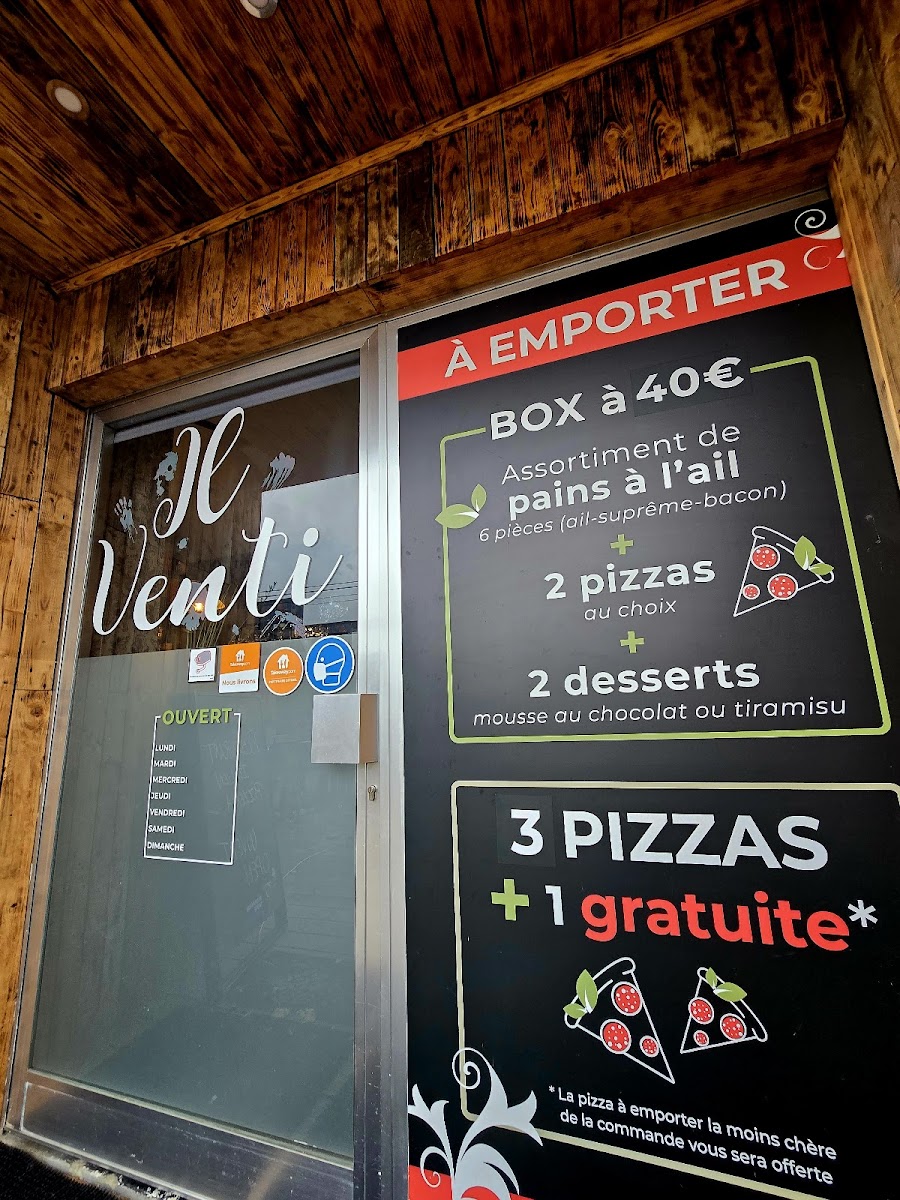 Menu Il Venti - Pizzeria Restaurant-2