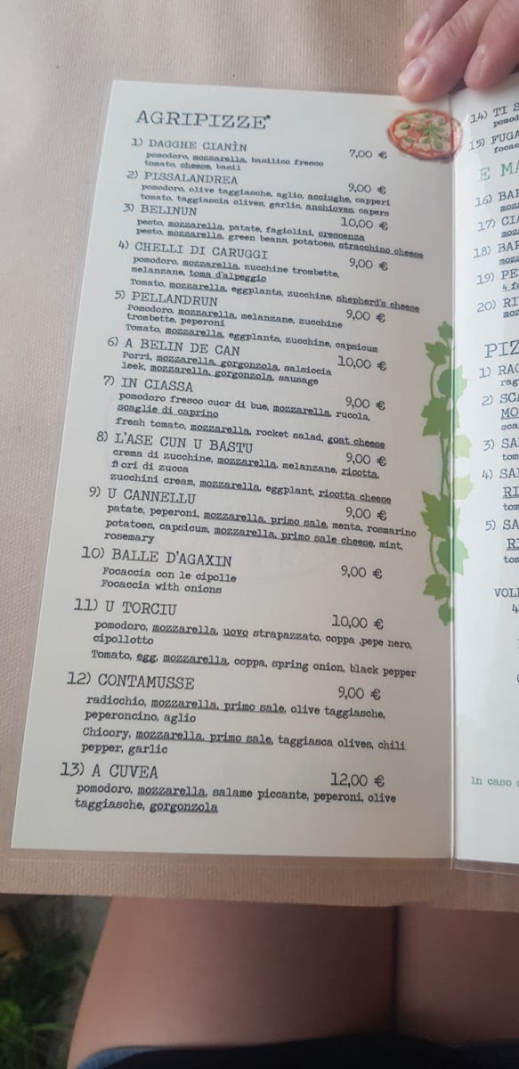 Menu Il Vigneto Pizza E Cucina-2