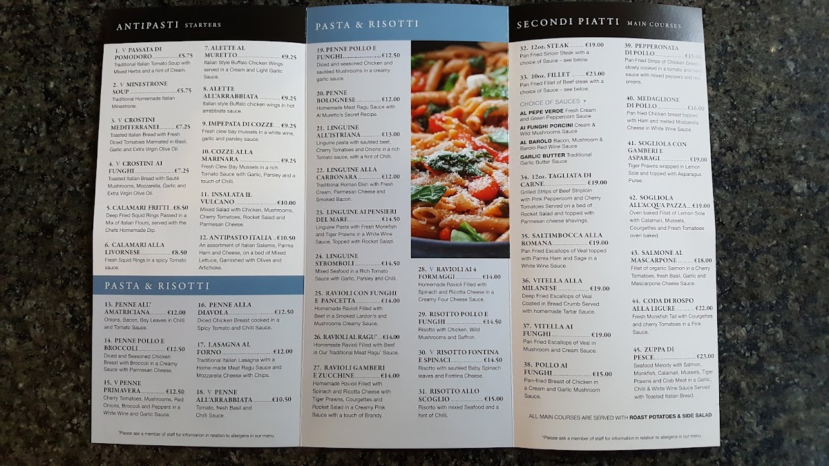 Menu Il Vulcano Restaurant-4