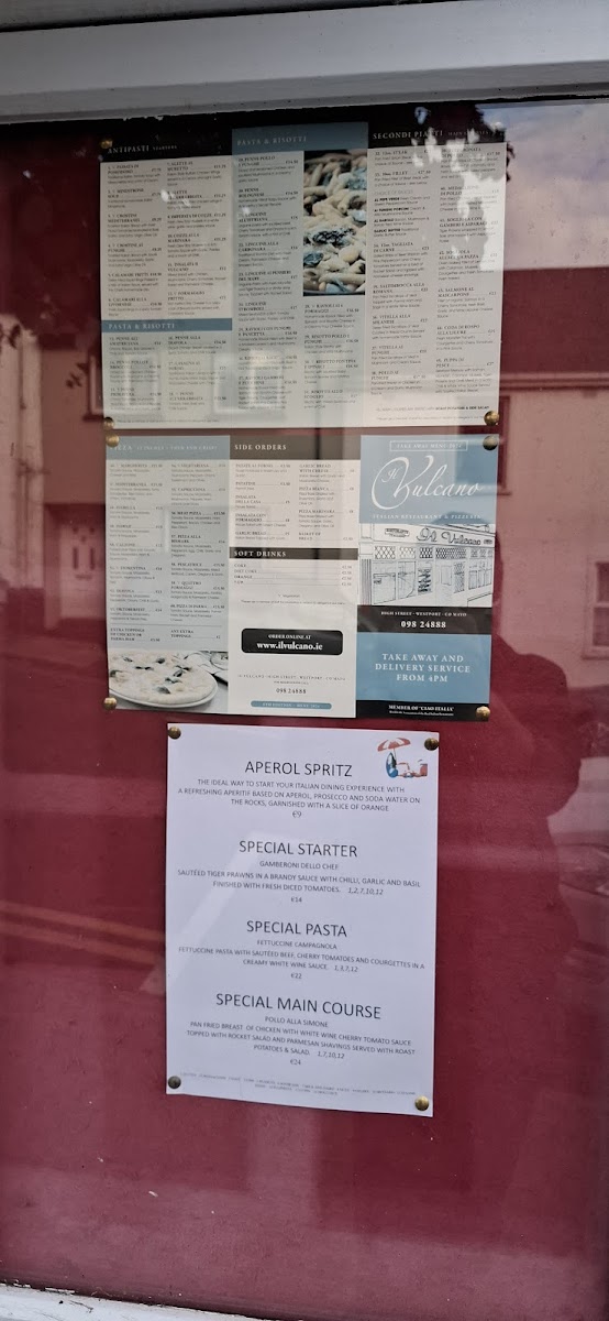 Menu Il Vulcano Restaurant-7