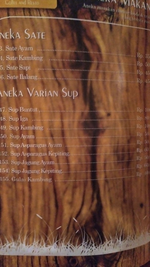 Menu Ilalang Coffee And Resto-10