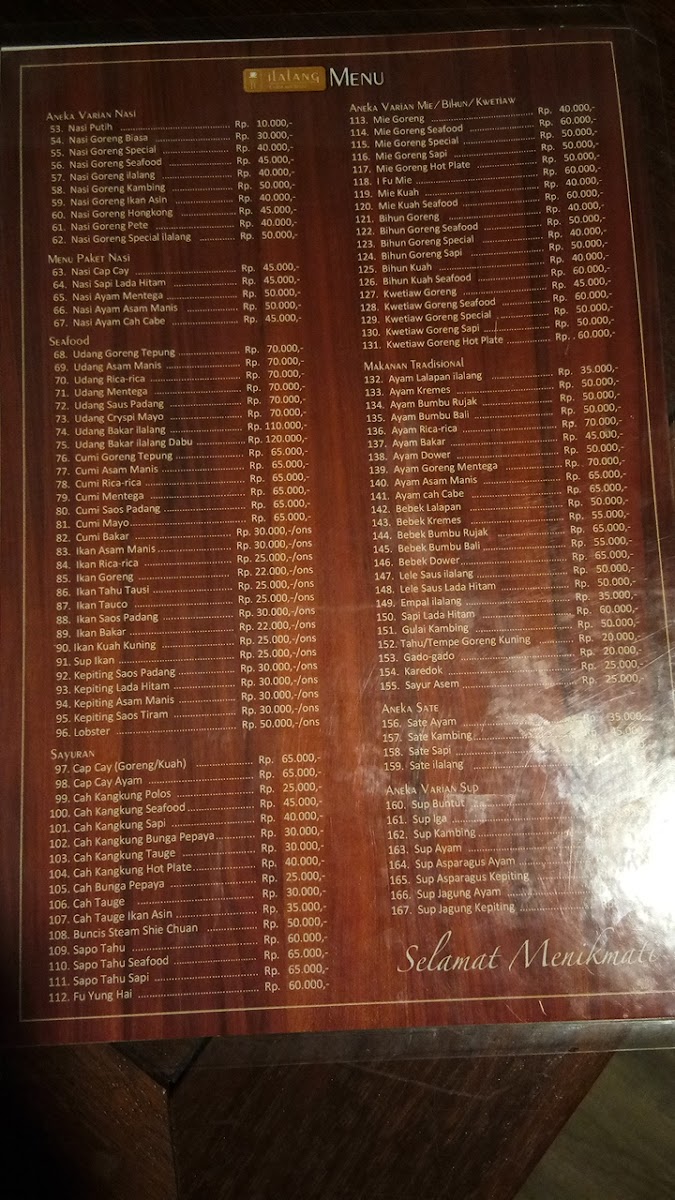 Menu Ilalang Coffee And Resto-4