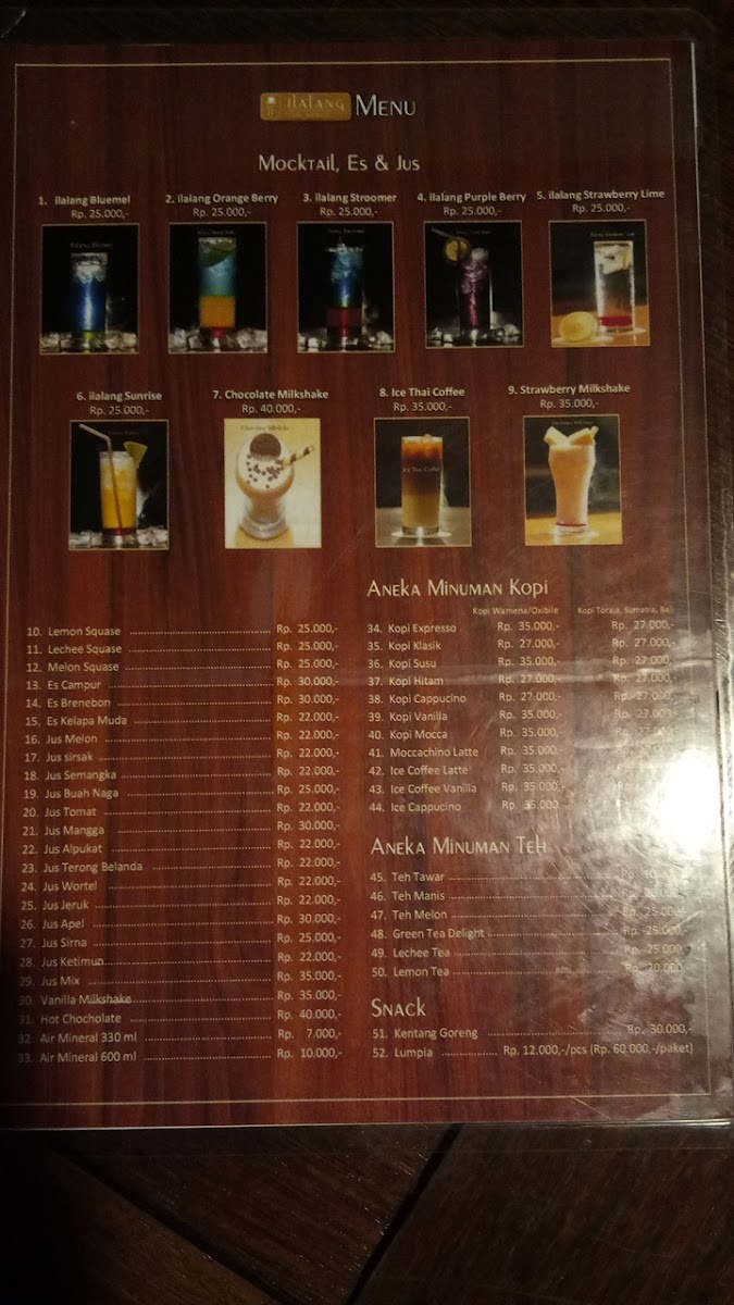 Menu Ilalang Coffee And Resto-6