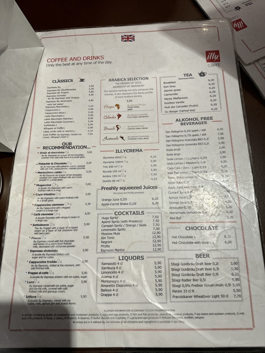 Menu Illy Caffe-3