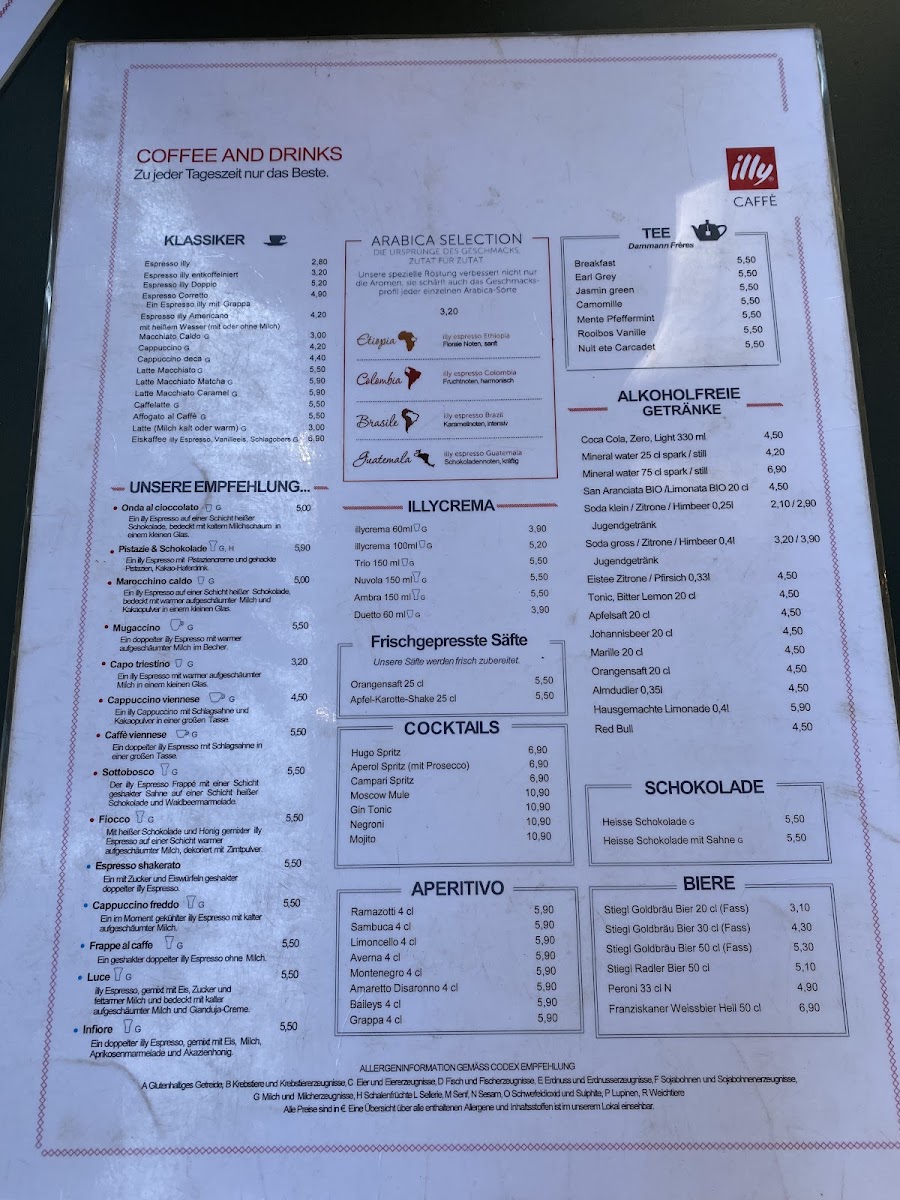 Menu Illy Caffe-8
