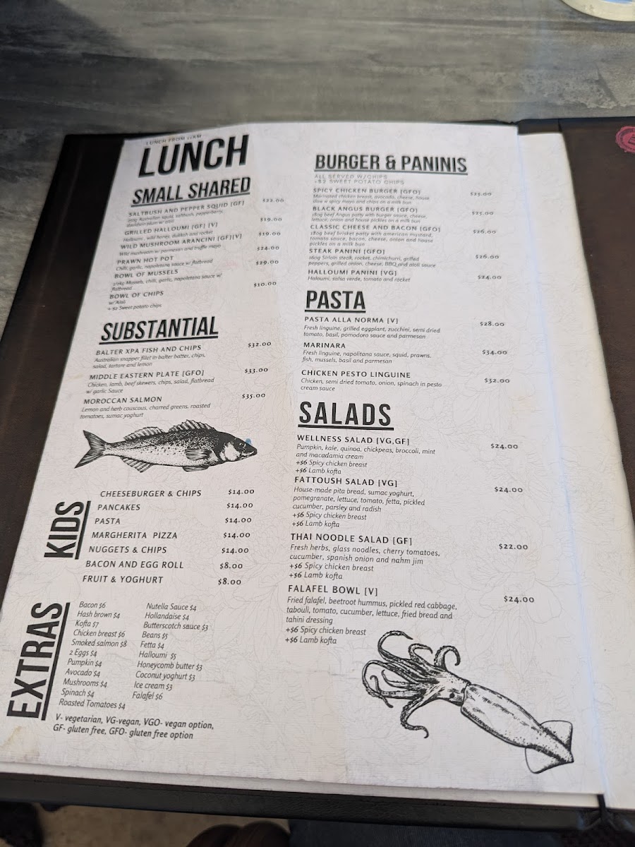 Menu Iluka On Baywater-1