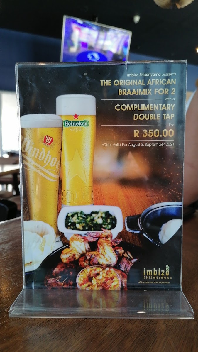 Menu Imbizo Shisanyama @ Midrand Mall-1