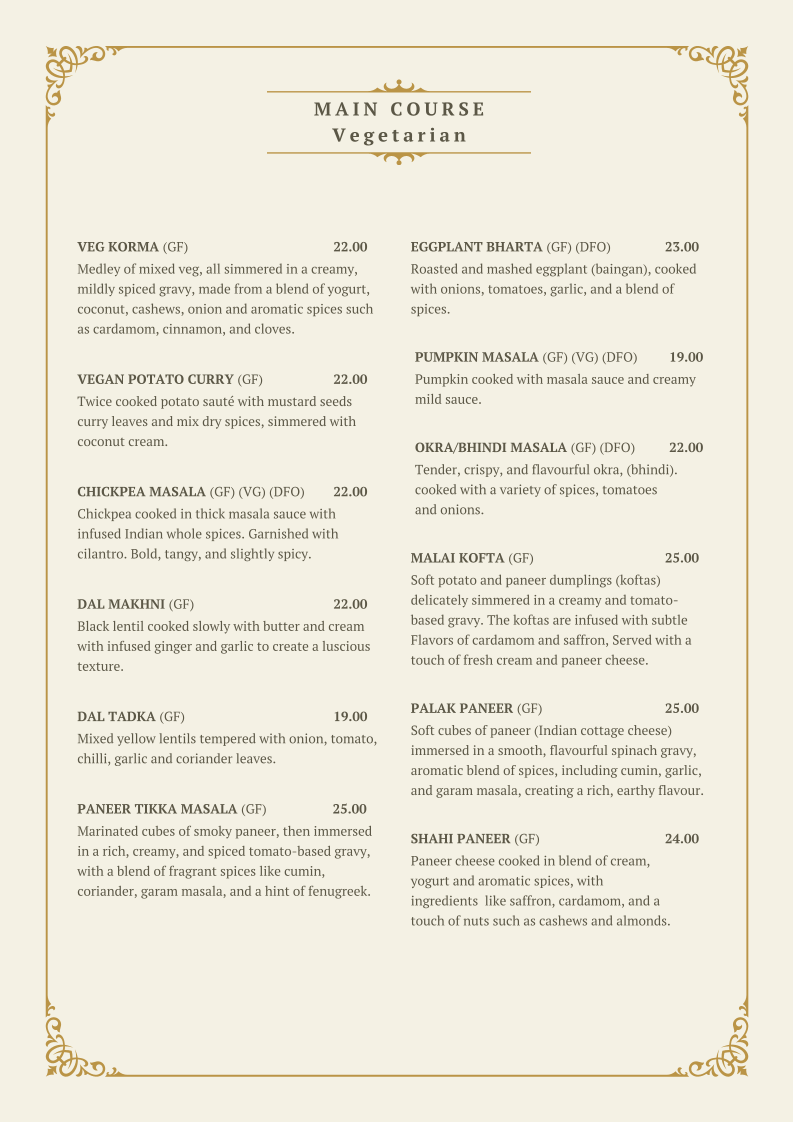 Menu Imperial Indian Restaurant Rockingham-7