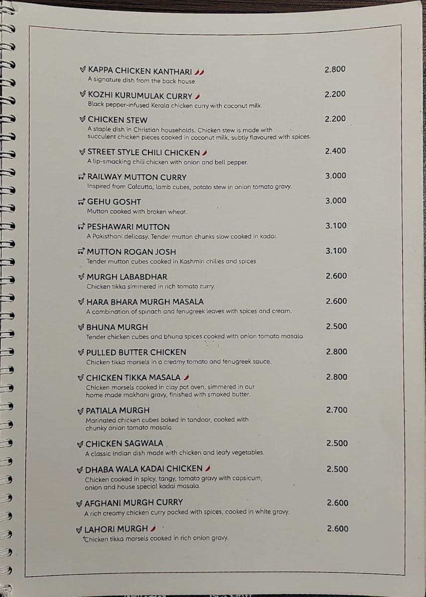Menu Imperial Kitchen - Muscat-1