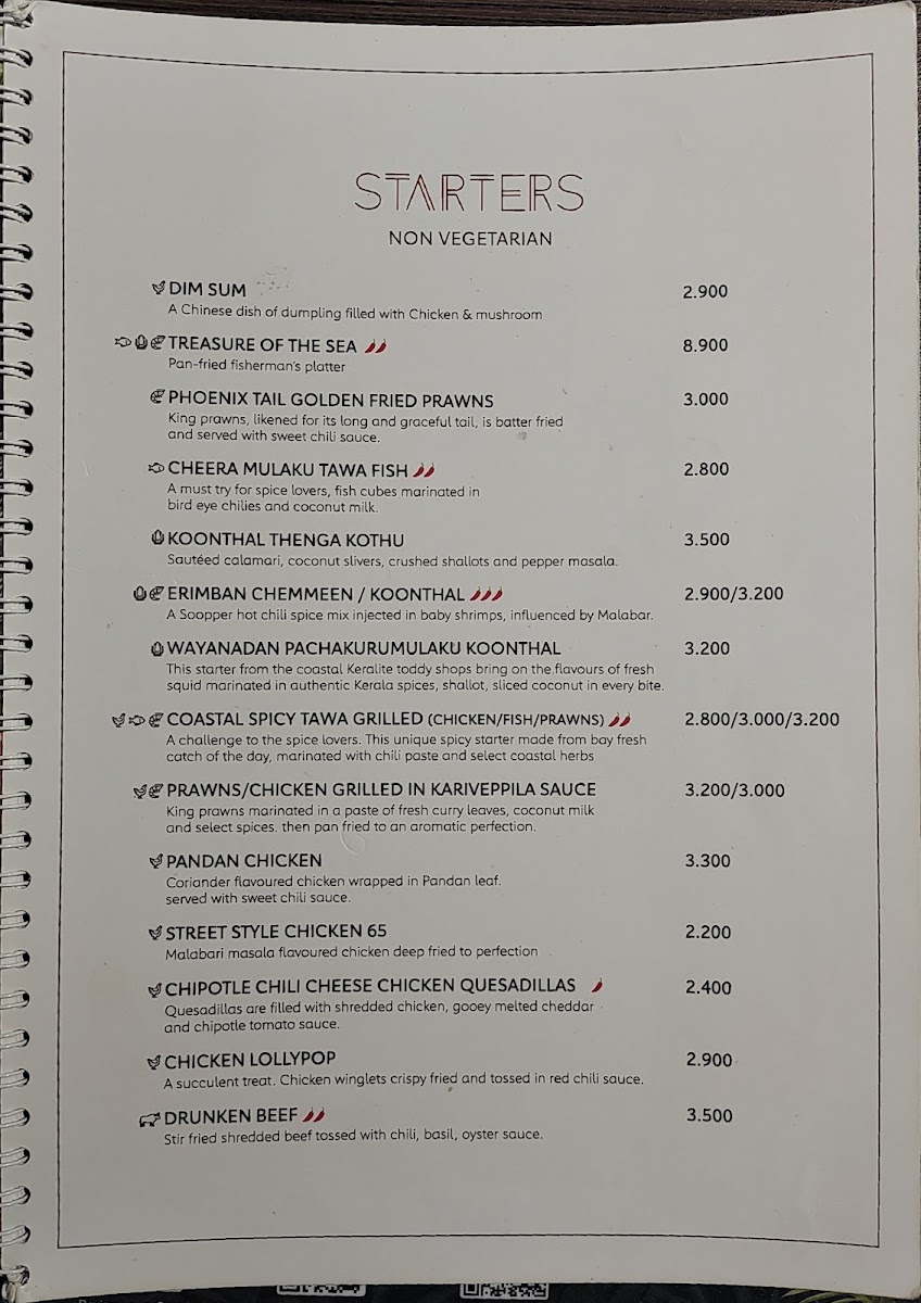 Menu Imperial Kitchen - Muscat-6
