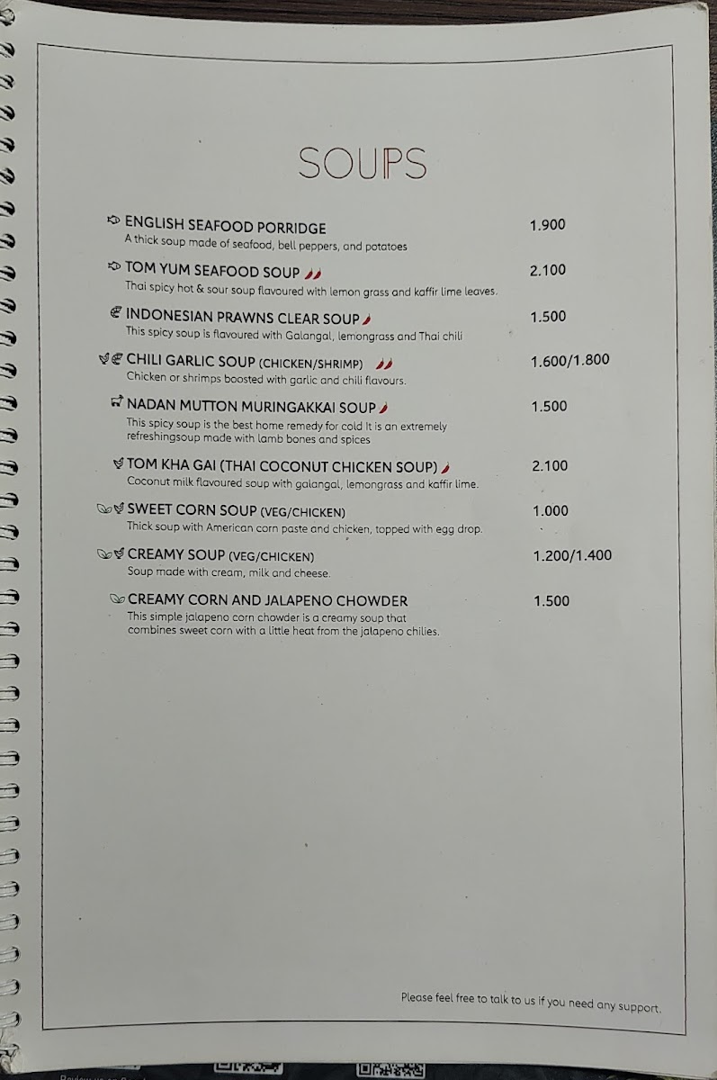 Menu Imperial Kitchen - Muscat-8