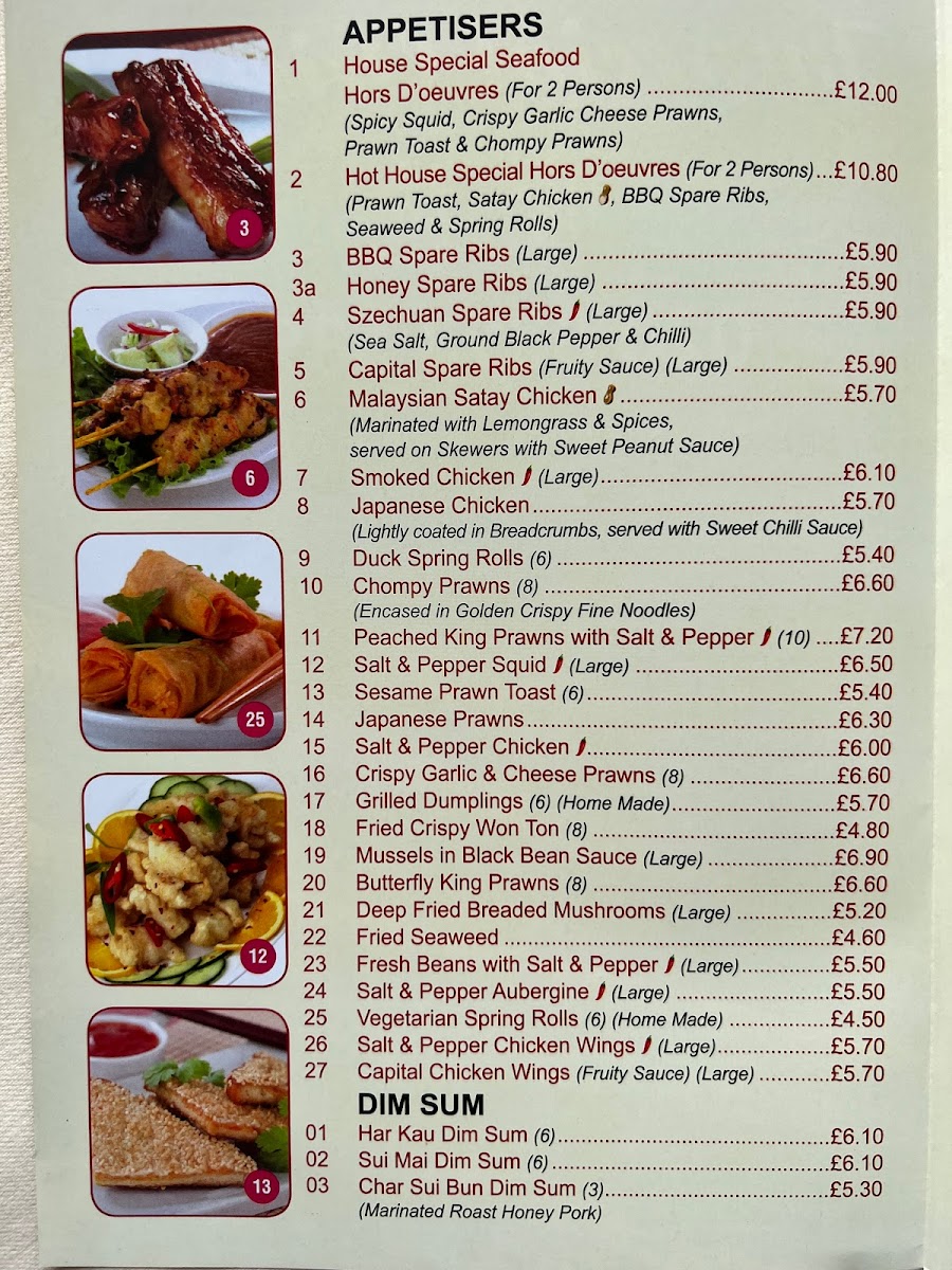 Menu Imperial Oriental Chinese Restaurant-1