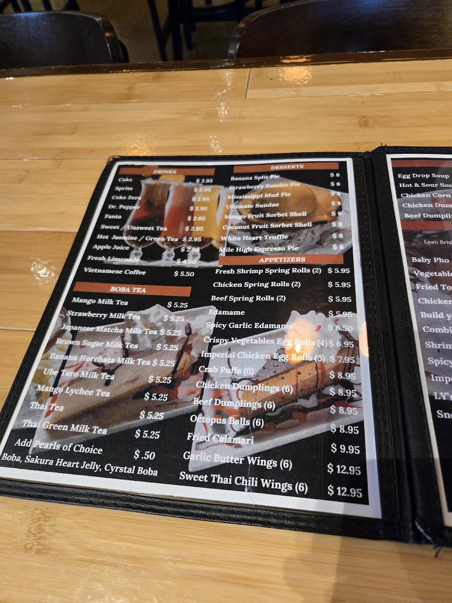 Menu Imperial Pho-9