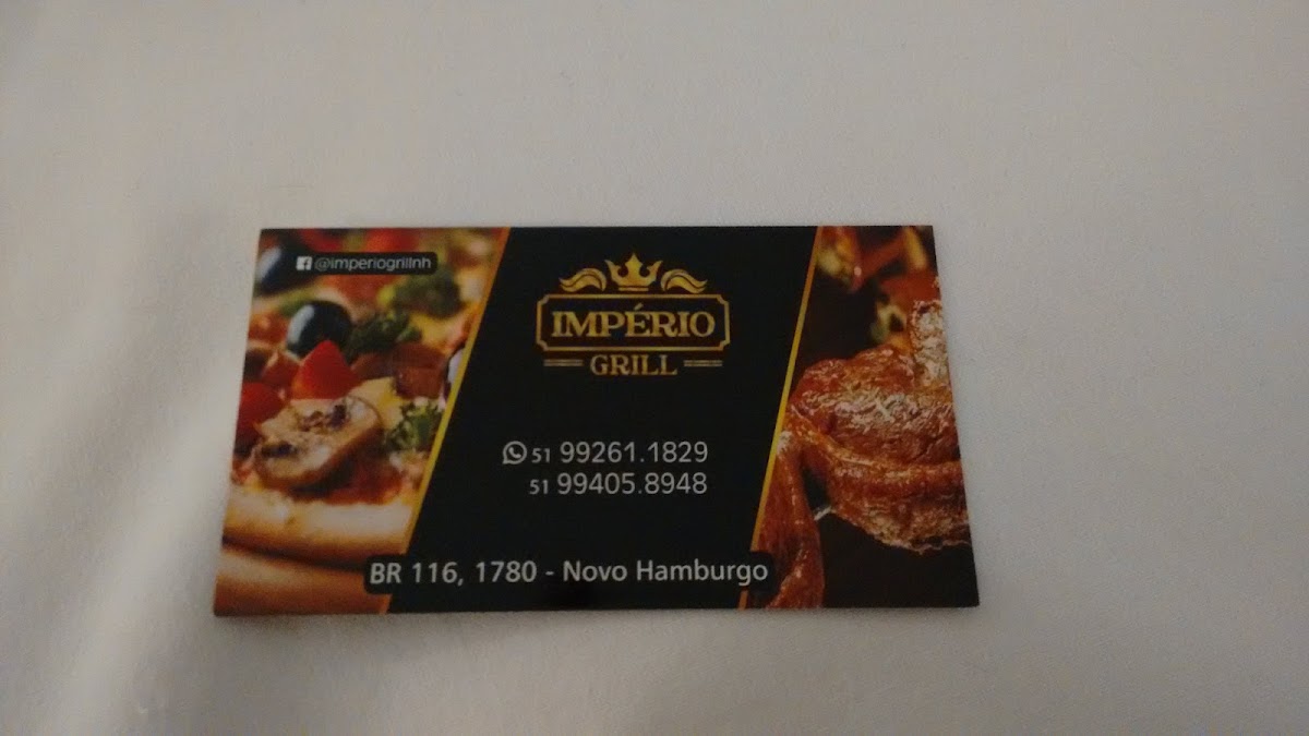 Menu Império Grill Restaurante-2