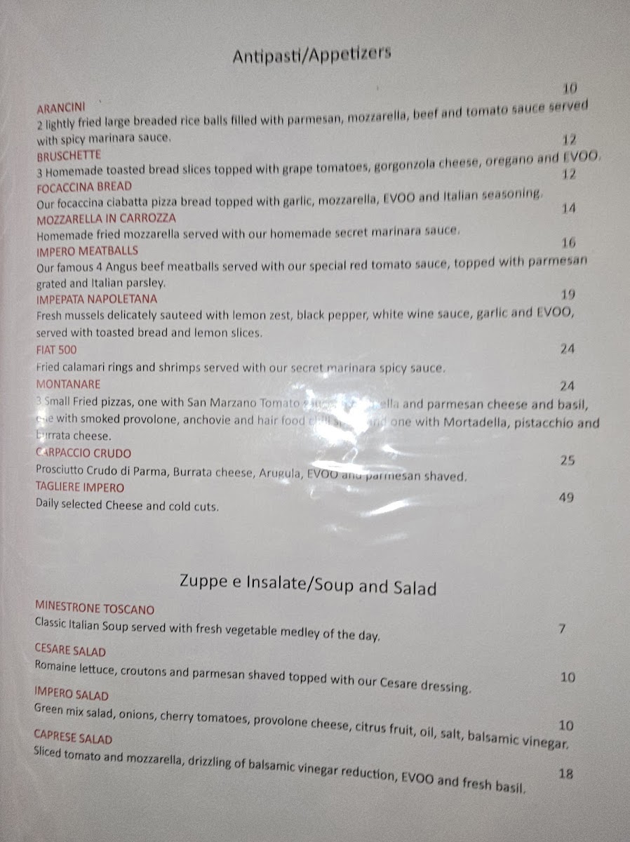 Menu Impero Italiano-1