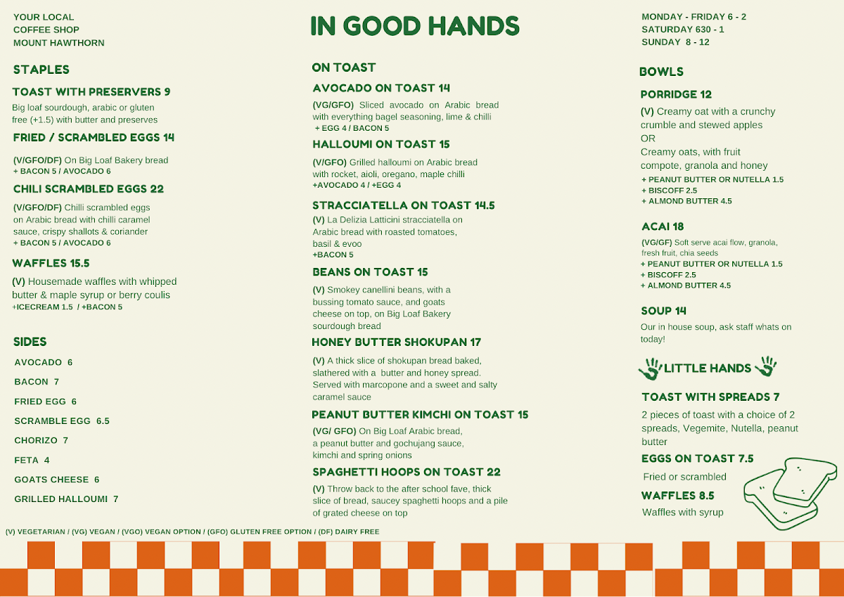 Menu In Good Hands-1