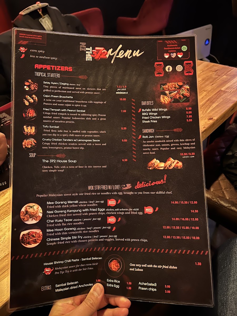 Menu In The 372 - A Hidden Food Paradise-10