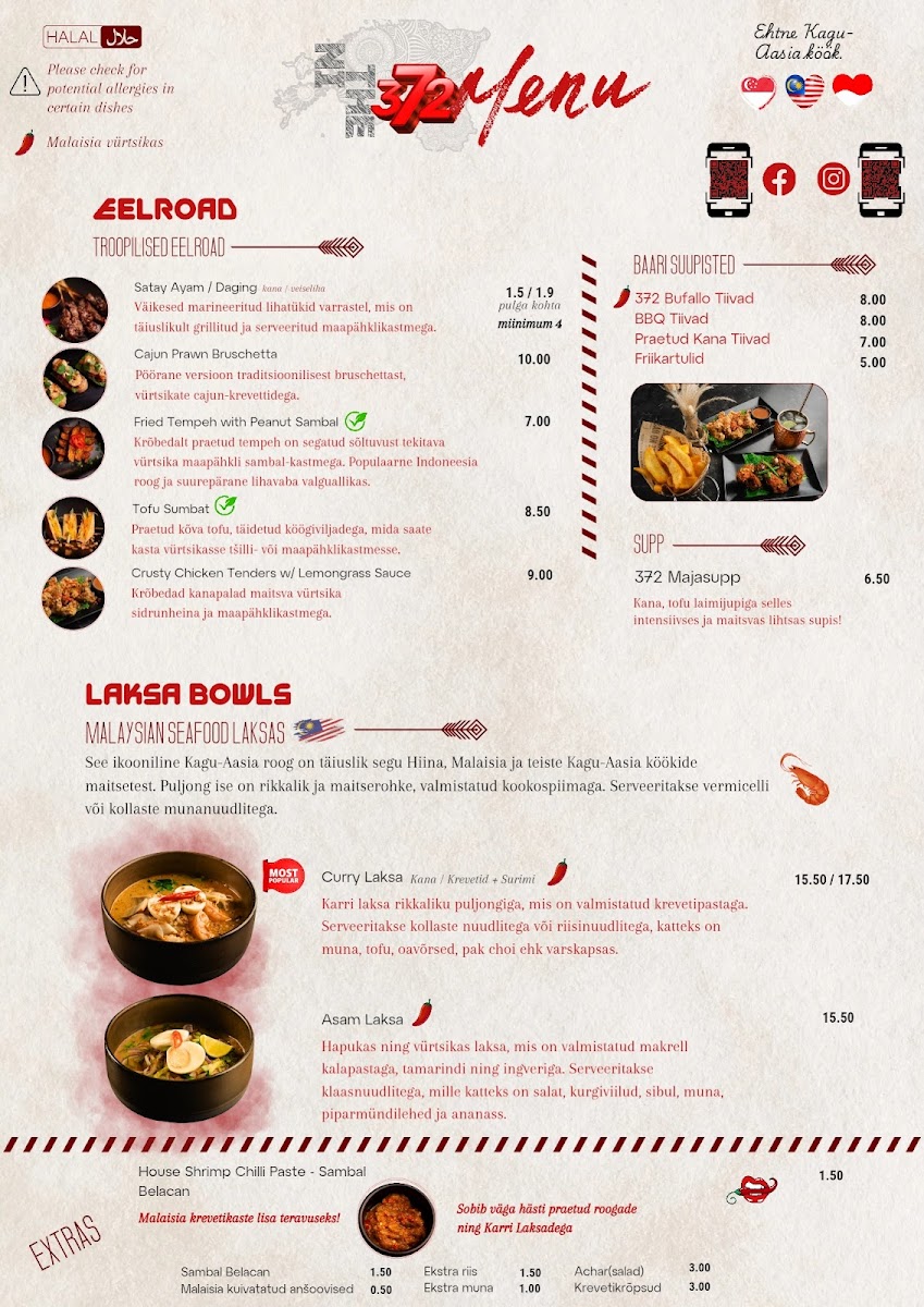 Menu In The 372 - A Hidden Food Paradise-6