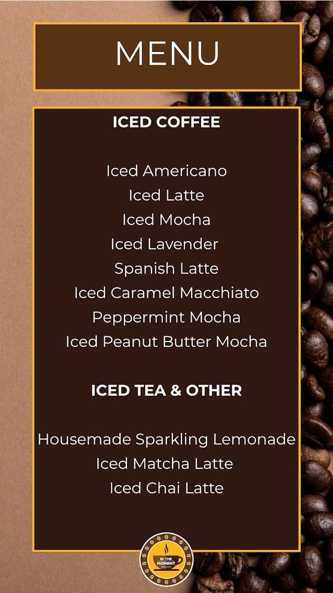 Menu In The Moment Coffee-2