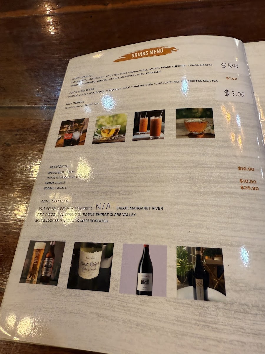 Menu In The Mood For Thai-5