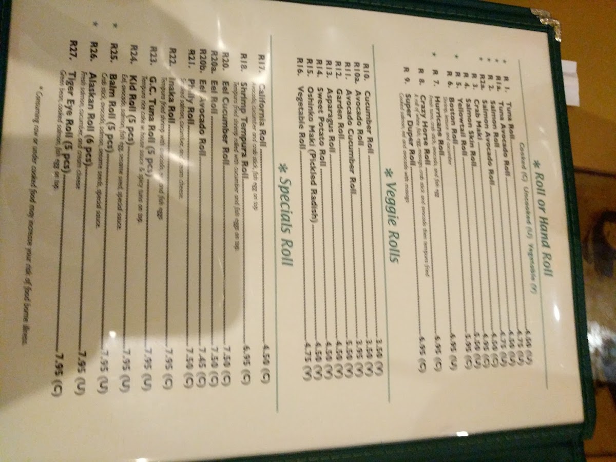 Menu Inaka Sushi-10