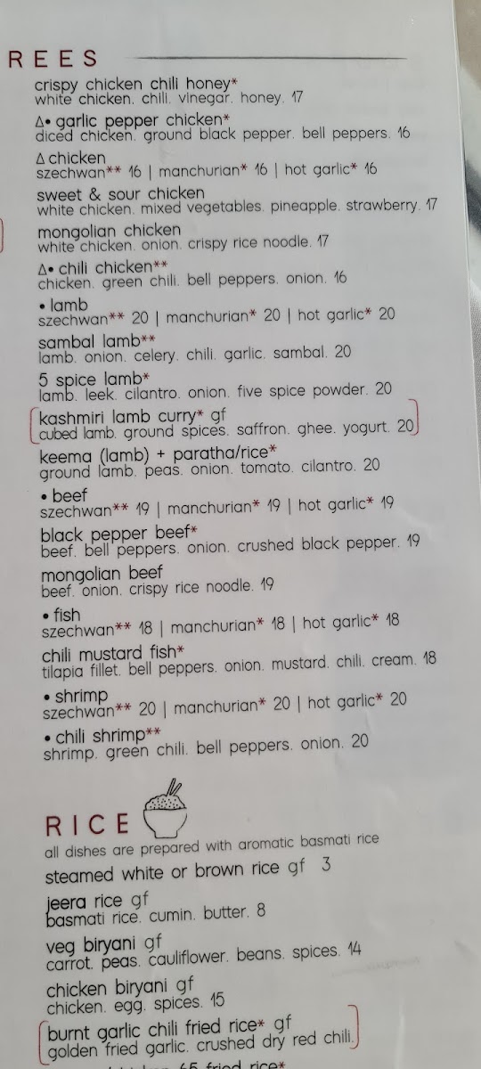 Menu Inchin's Bamboo Garden-9