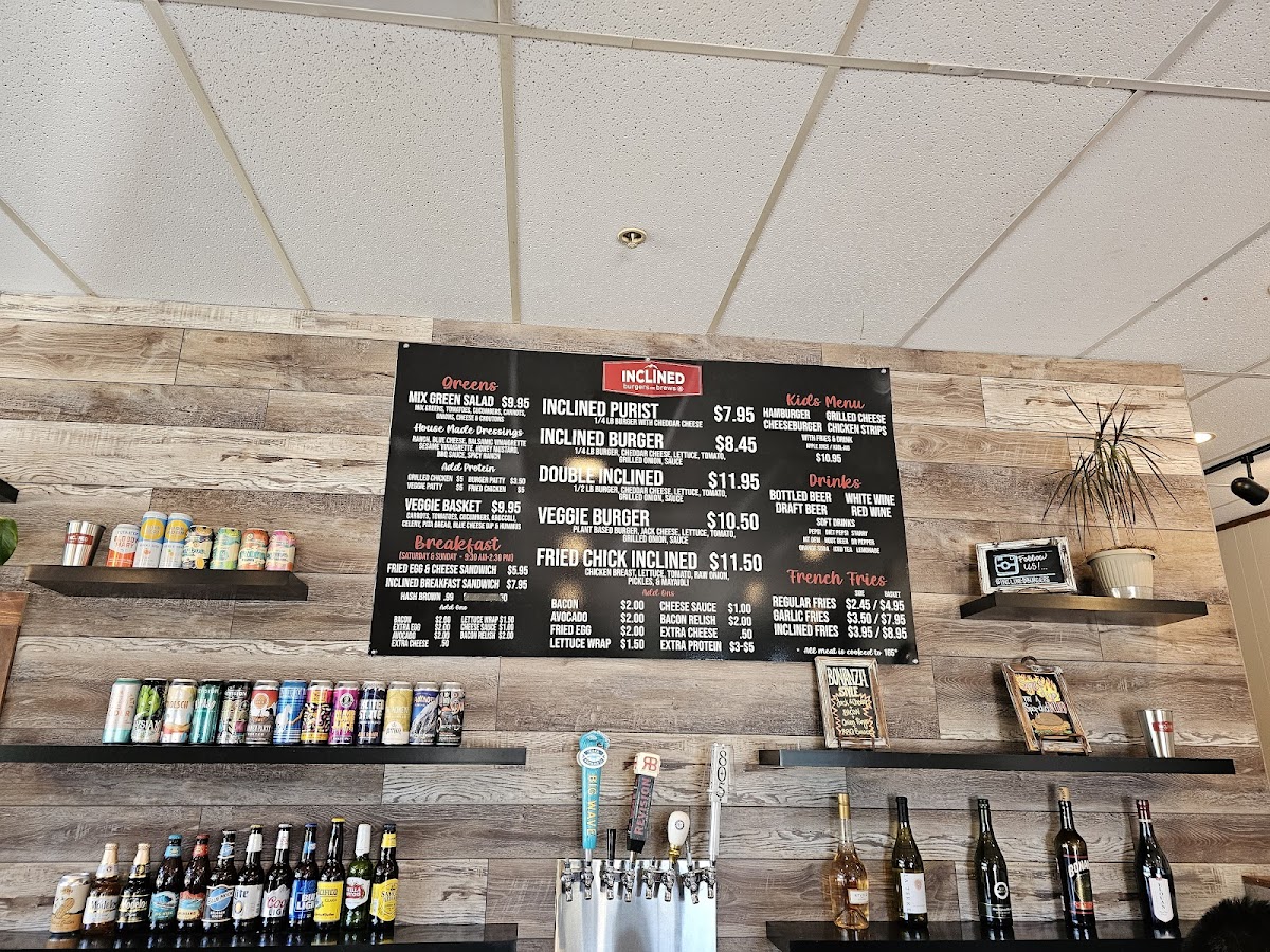Menu Inclined Burgers And Brews-4
