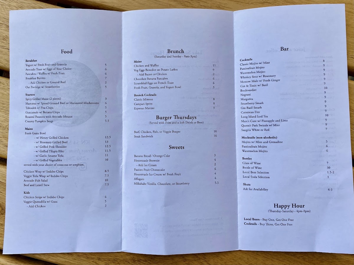 Menu Indabo Café Kiyovu-4