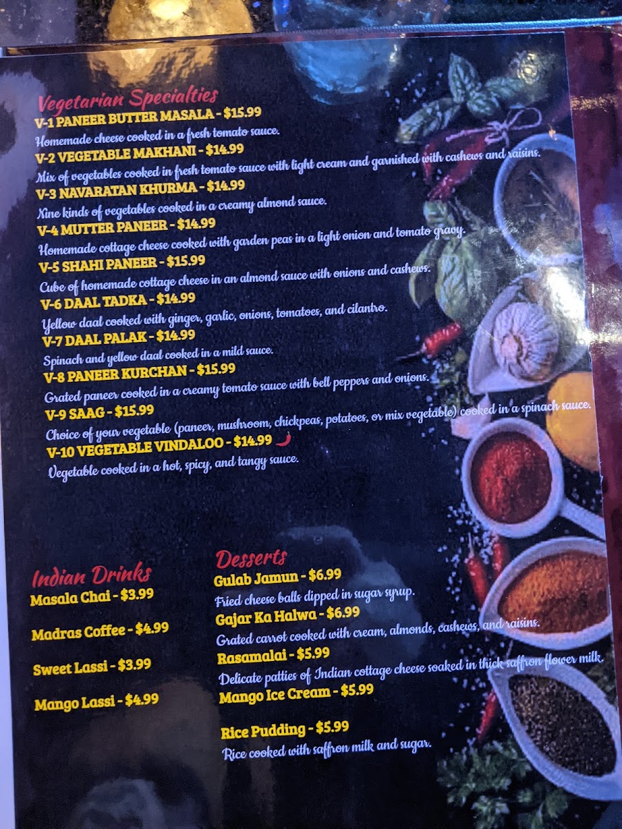 Menu India Bar & Grill-4