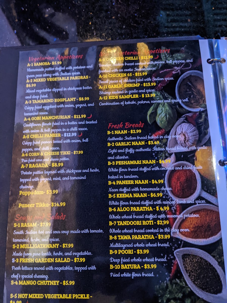 Menu India Bar & Grill-6