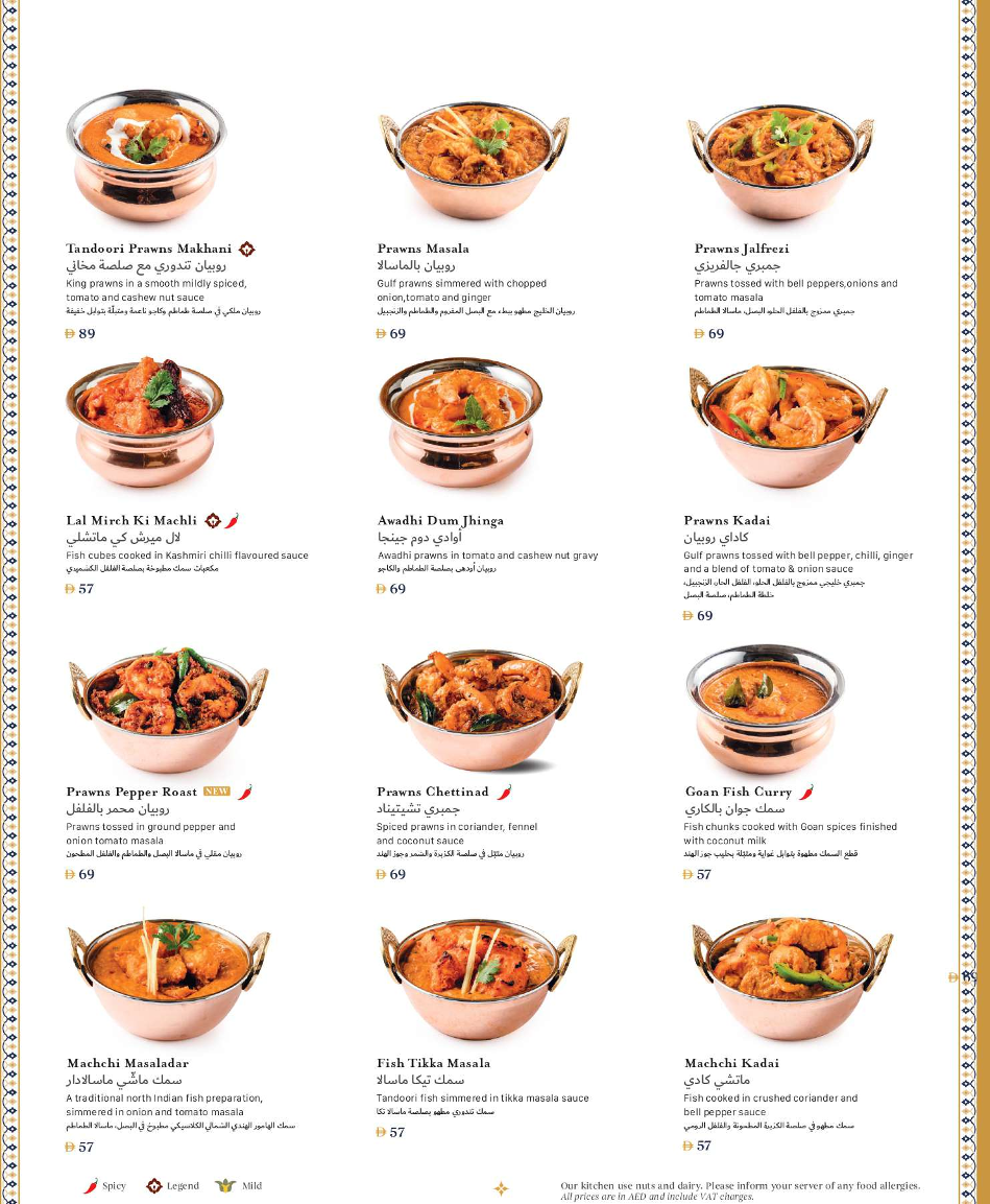 Menu India Palace Restaurant-10
