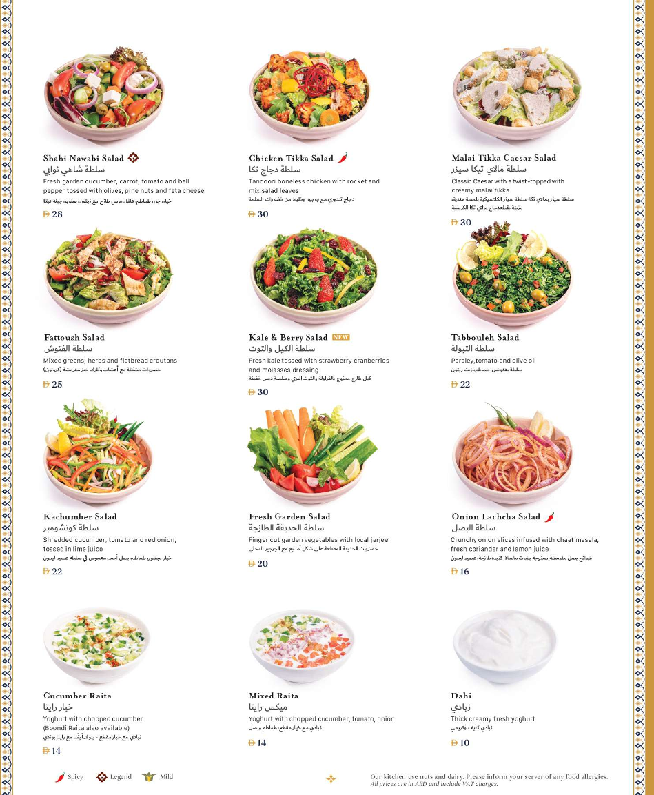 Menu India Palace Restaurant-5