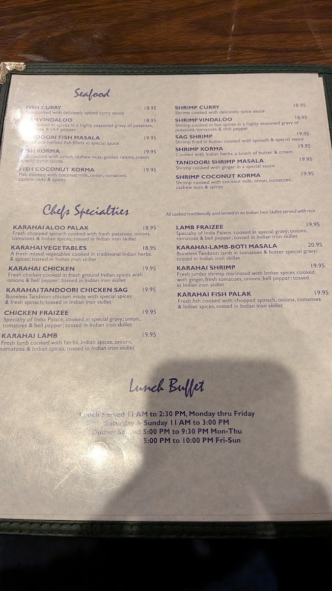 Menu India Palace-2