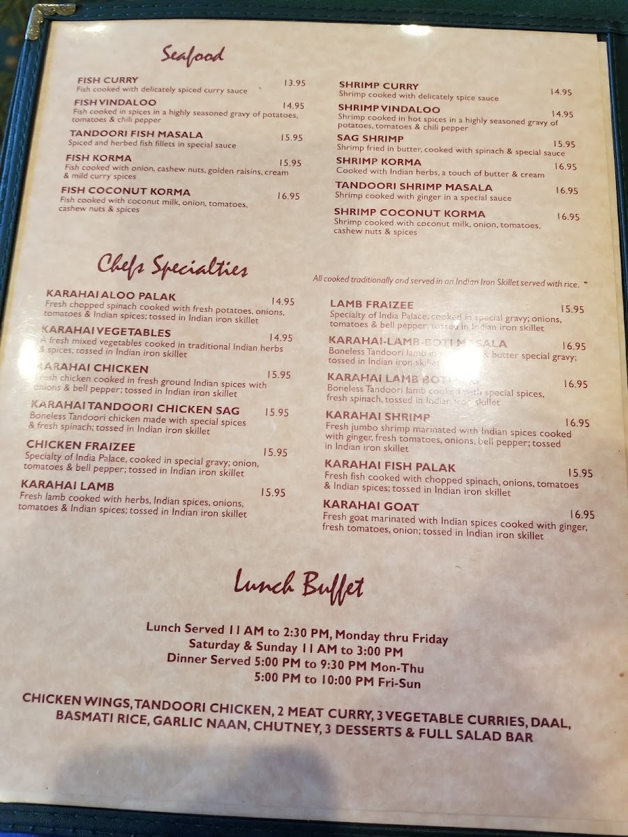 Menu India Palace-4