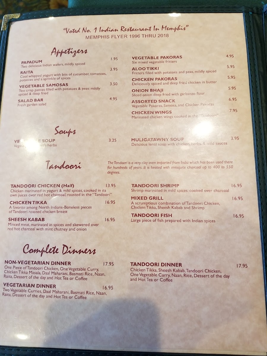 Menu India Palace-8