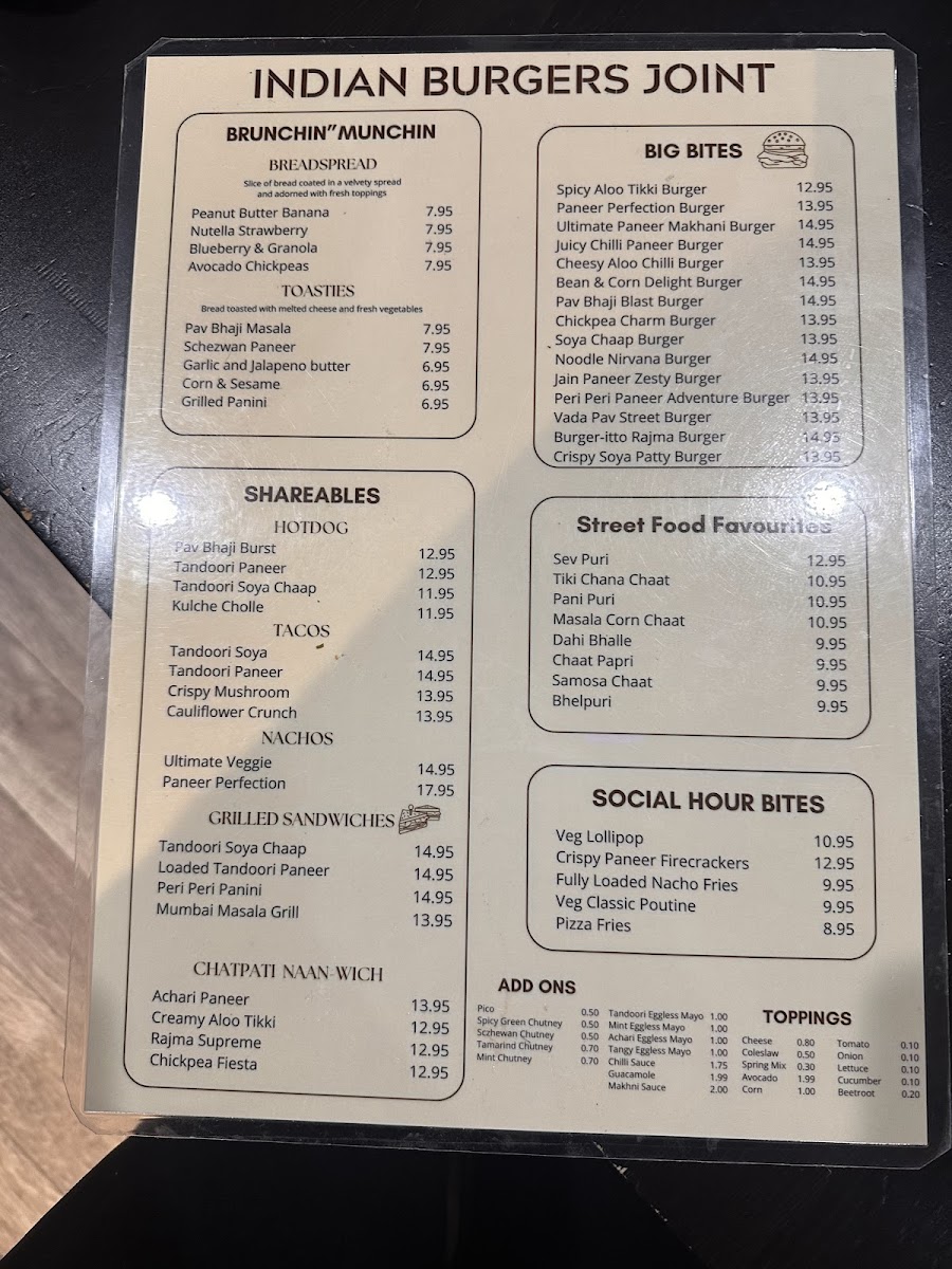 Menu Indian Burger Joint Kingsway-5